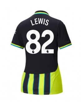 Zenske Futbalové oblečenie Manchester City Rico Lewis #82 2024-25 Krátky Rukáv - Preč